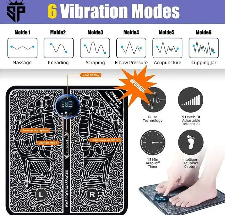 Foot Pain Relief EMS Mat