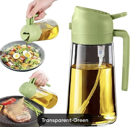 Leak-Proof Oil Dispenser Bottle – One Touch Pour Control