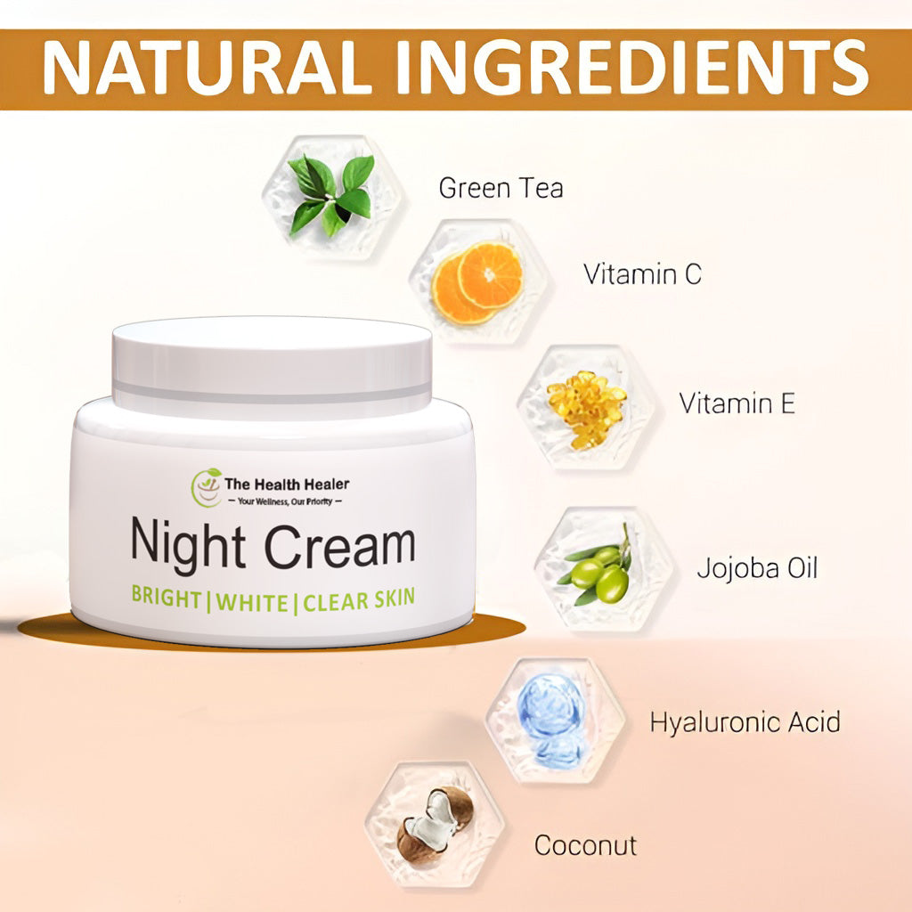 Bright & Clear Skin Night Cream – All Skin Types