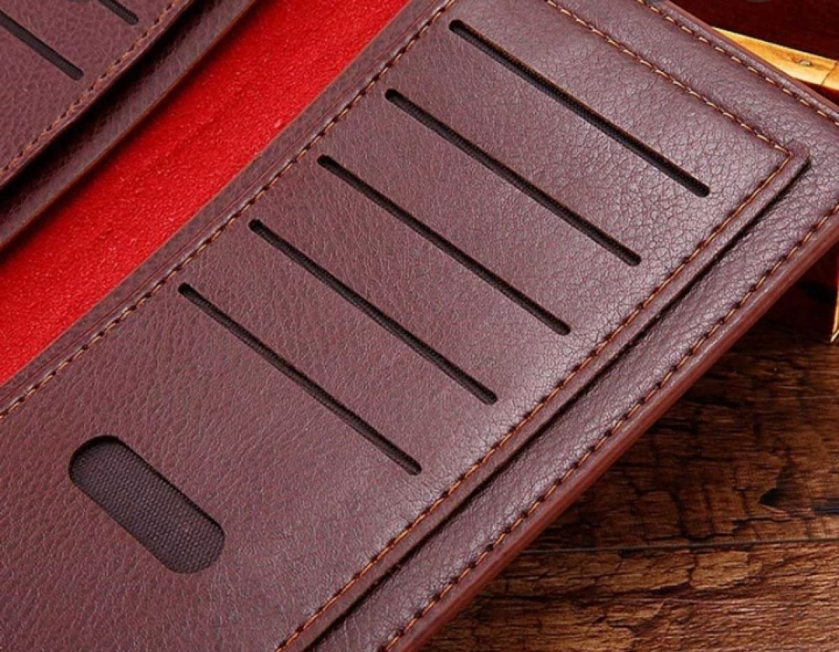 Leather Long Wallet for Men
