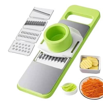 Multifunction Stainless Steel Vegetable Cutter & Slicer